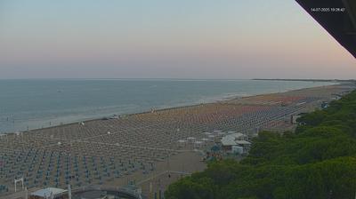 immagine della webcam nei dintorni di Porto Santa Margherita: webcam Lignano Pineta