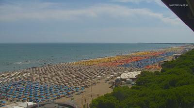 immagine della webcam nei dintorni di Duna Verde: webcam Lignano Pineta