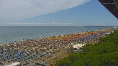 immagine della webcam nei dintorni di Bibione Pineda: webcam Lignano Pineta
