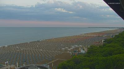 immagine della webcam nei dintorni di Porto Santa Margherita: webcam Lignano Pineta