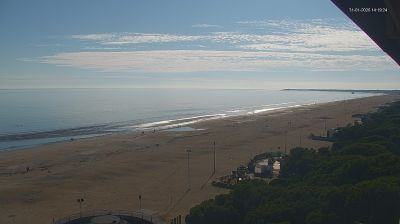 immagine della webcam nei dintorni di Bibione Pineda: webcam Lignano Pineta