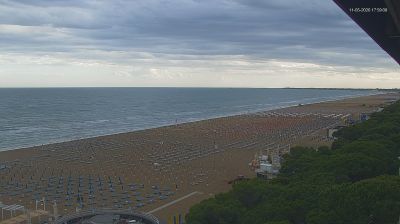 immagine della webcam nei dintorni di Trieste Ronchi dei Legionari: webcam Lignano Sabbiadoro