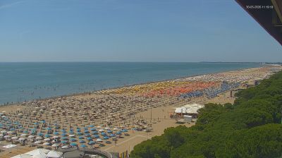 immagine della webcam nei dintorni di Caorle: webcam Lignano Sabbiadoro