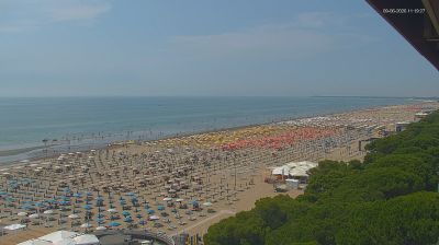 immagine della webcam nei dintorni di San Michele al Tagliamento: webcam Lignano Sabbiadoro