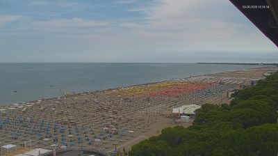 immagine della webcam nei dintorni di Ronchi dei Legionari: webcam Lignano Sabbiadoro