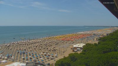 immagine della webcam nei dintorni di San Michele al Tagliamento: webcam Lignano Sabbiadoro