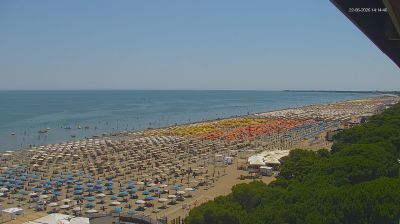 immagine della webcam nei dintorni di Grado Pineta: webcam Lignano Sabbiadoro