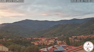 immagine della webcam nei dintorni di Castelfranco di Sopra: webcam Loro Ciuffenna