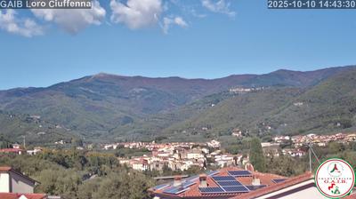 immagine della webcam nei dintorni di Caprese Michelangelo: webcam Loro Ciuffenna