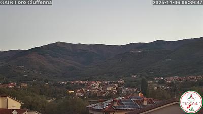 immagine della webcam nei dintorni di Pian di Sco': webcam Loro Ciuffenna