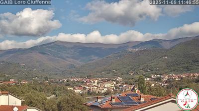 immagine della webcam nei dintorni di Castelfranco di Sopra: webcam Loro Ciuffenna