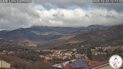 immagine della webcam nei dintorni di Castelfranco di Sopra: webcam Loro Ciuffenna