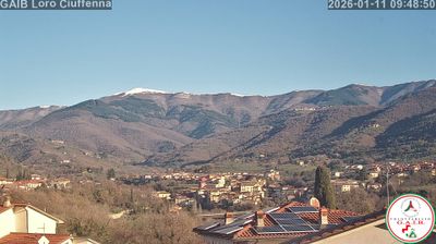 immagine della webcam nei dintorni di Montemignaio: webcam Loro Ciuffenna