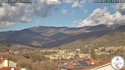 immagine della webcam nei dintorni di Caprese Michelangelo: webcam Loro Ciuffenna