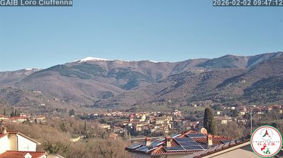 immagine della webcam nei dintorni di Castiglion Fiorentino: webcam Loro Ciuffenna