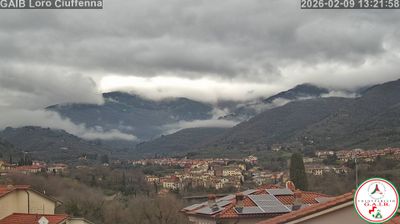 immagine della webcam nei dintorni di Passo della Consuma: webcam Loro Ciuffenna
