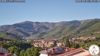 immagine della webcam nei dintorni di Castelfranco di Sopra: webcam Loro Ciuffenna