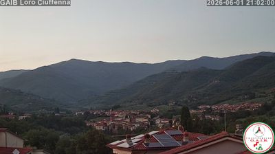 immagine della webcam nei dintorni di Montebonello: webcam Loro Ciuffenna