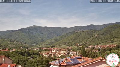 immagine della webcam nei dintorni di Castelfranco di Sopra: webcam Loro Ciuffenna