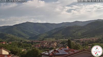 immagine della webcam nei dintorni di Castiglion Fiorentino: webcam Loro Ciuffenna