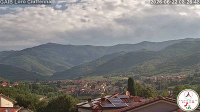 immagine della webcam nei dintorni di Pian di Sco': webcam Loro Ciuffenna