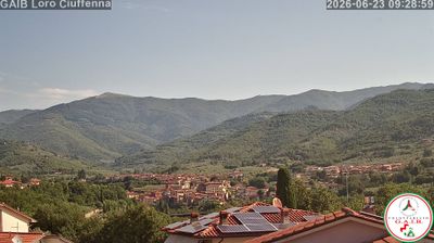 immagine della webcam nei dintorni di Chiusi della Verna: webcam Loro Ciuffenna