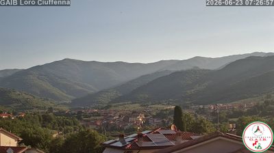 immagine della webcam nei dintorni di Chiusi della Verna: webcam Loro Ciuffenna