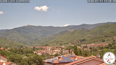 immagine della webcam nei dintorni di Passo della Consuma: webcam Loro Ciuffenna