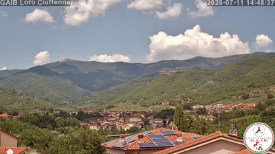 immagine della webcam nei dintorni di Passo della Consuma: webcam Loro Ciuffenna