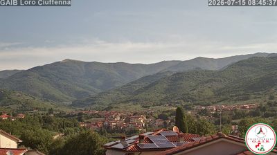 immagine della webcam nei dintorni di Pelago: webcam Loro Ciuffenna