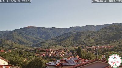 immagine della webcam nei dintorni di Sieci: webcam Loro Ciuffenna