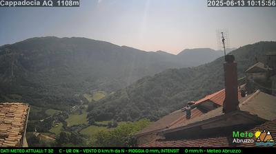 immagine della webcam nei dintorni di Rocca di Cambio: webcam Cappadocia