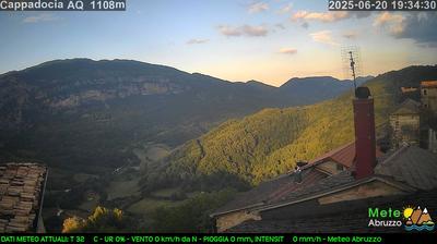 immagine della webcam nei dintorni di Civitella Roveto: webcam Cappadocia