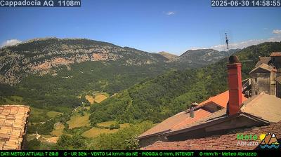 immagine della webcam nei dintorni di Cervara di Roma: webcam Cappadocia