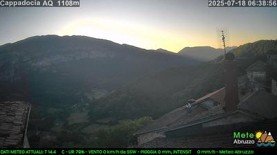 immagine della webcam nei dintorni di Vallepietra: webcam Cappadocia