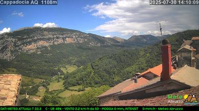 immagine della webcam nei dintorni di Rocca di Cambio: webcam Cappadocia