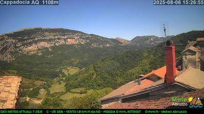 immagine della webcam nei dintorni di Filettino: webcam Cappadocia
