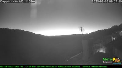 immagine della webcam nei dintorni di Colle di Tora: webcam Cappadocia