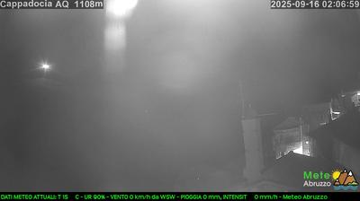 immagine della webcam nei dintorni di Filettino: webcam Cappadocia