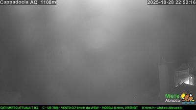 immagine della webcam nei dintorni di Rocca di Cambio: webcam Cappadocia