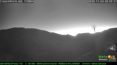 immagine della webcam nei dintorni di Civitella Roveto: webcam Cappadocia