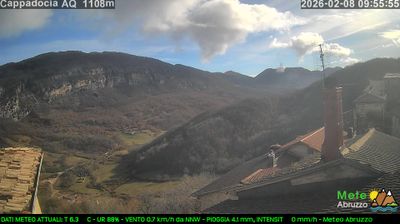 immagine della webcam nei dintorni di Capranica Prenestina: webcam Camporotondo