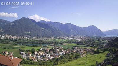 immagine della webcam nei dintorni di Clusone: webcam Costa Volpino