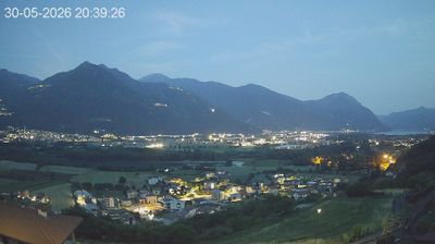 immagine della webcam nei dintorni di Clusone: webcam Costa Volpino