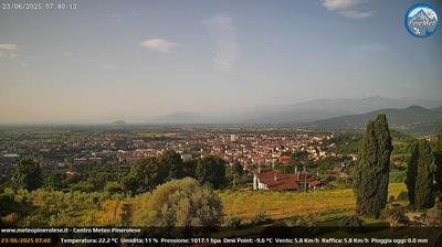 immagine della webcam nei dintorni di Bagnolo Piemonte: webcam San Pietro Val Lemina