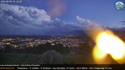 immagine della webcam nei dintorni di Nichelino: webcam San Pietro Val Lemina
