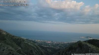immagine della webcam nei dintorni di Torre di Capovento: webcam Maranola