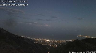 immagine della webcam nei dintorni di Fondi: webcam Maranola