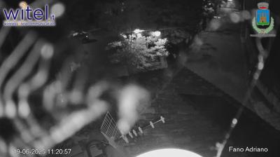 immagine della webcam nei dintorni di Pizzoli: webcam Fano Adriano