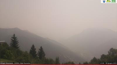 immagine della webcam nei dintorni di Mezzegra: webcam Taceno